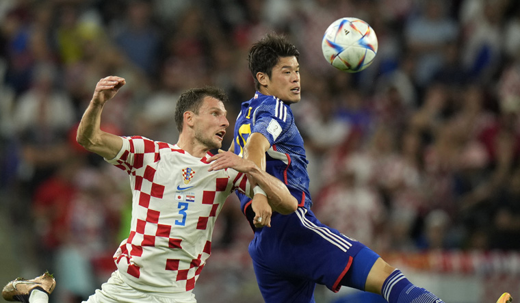 World Cup Japan Croatia football